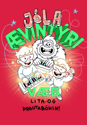 Jólaævintýri VÆB, lita- og þrautabók